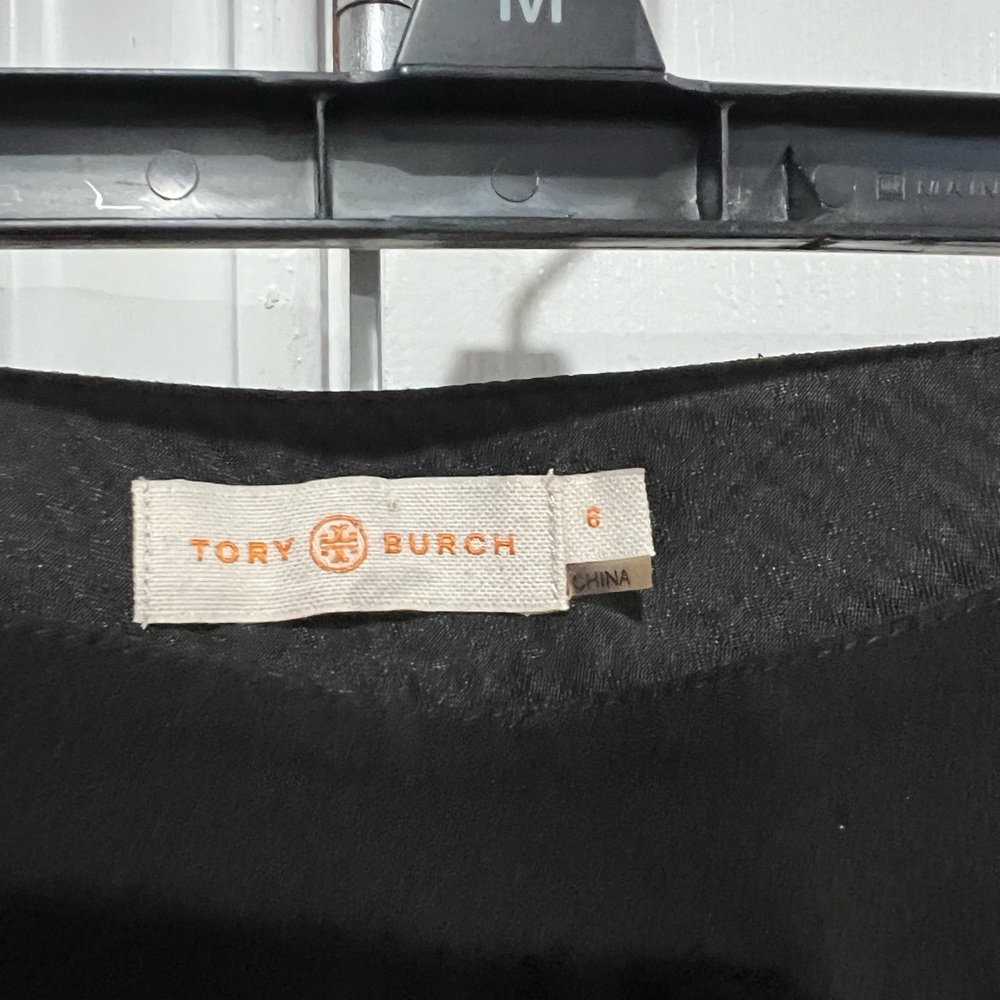Black Tory Burch pants size 8